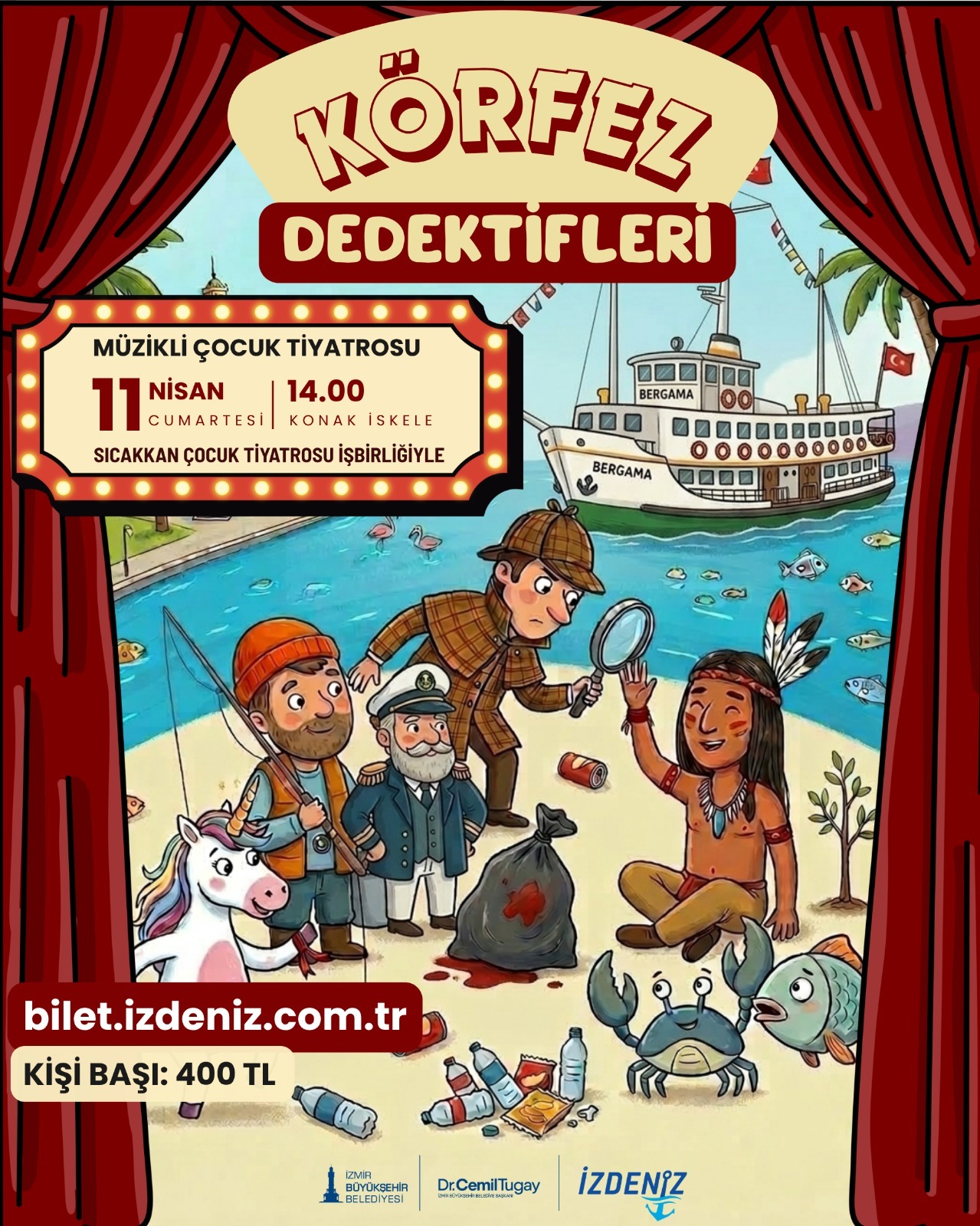 Körfez Dedektifleri Müzikli Çocuk Oyunu