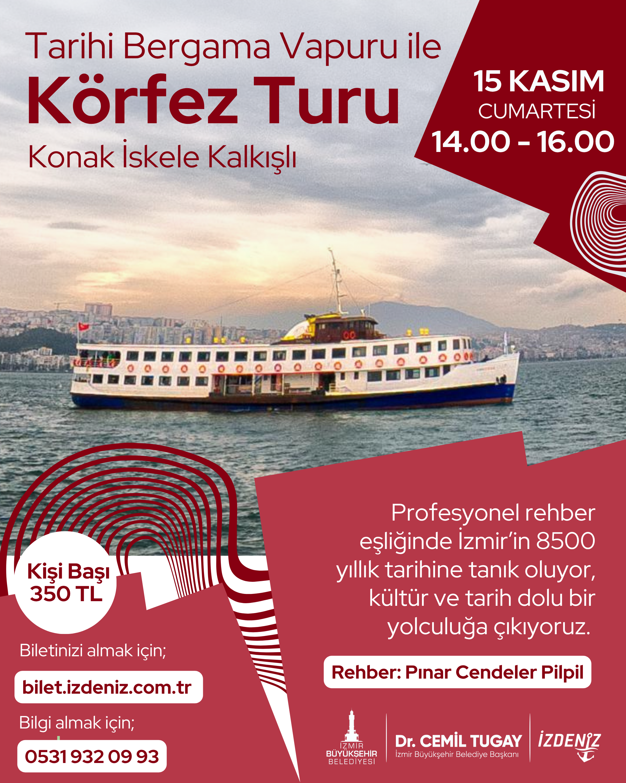 Bergama Vapuru Körfez Turu