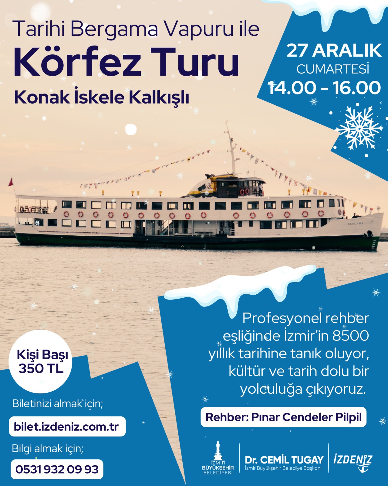 Bergama Vapuru ile Körfez Turu