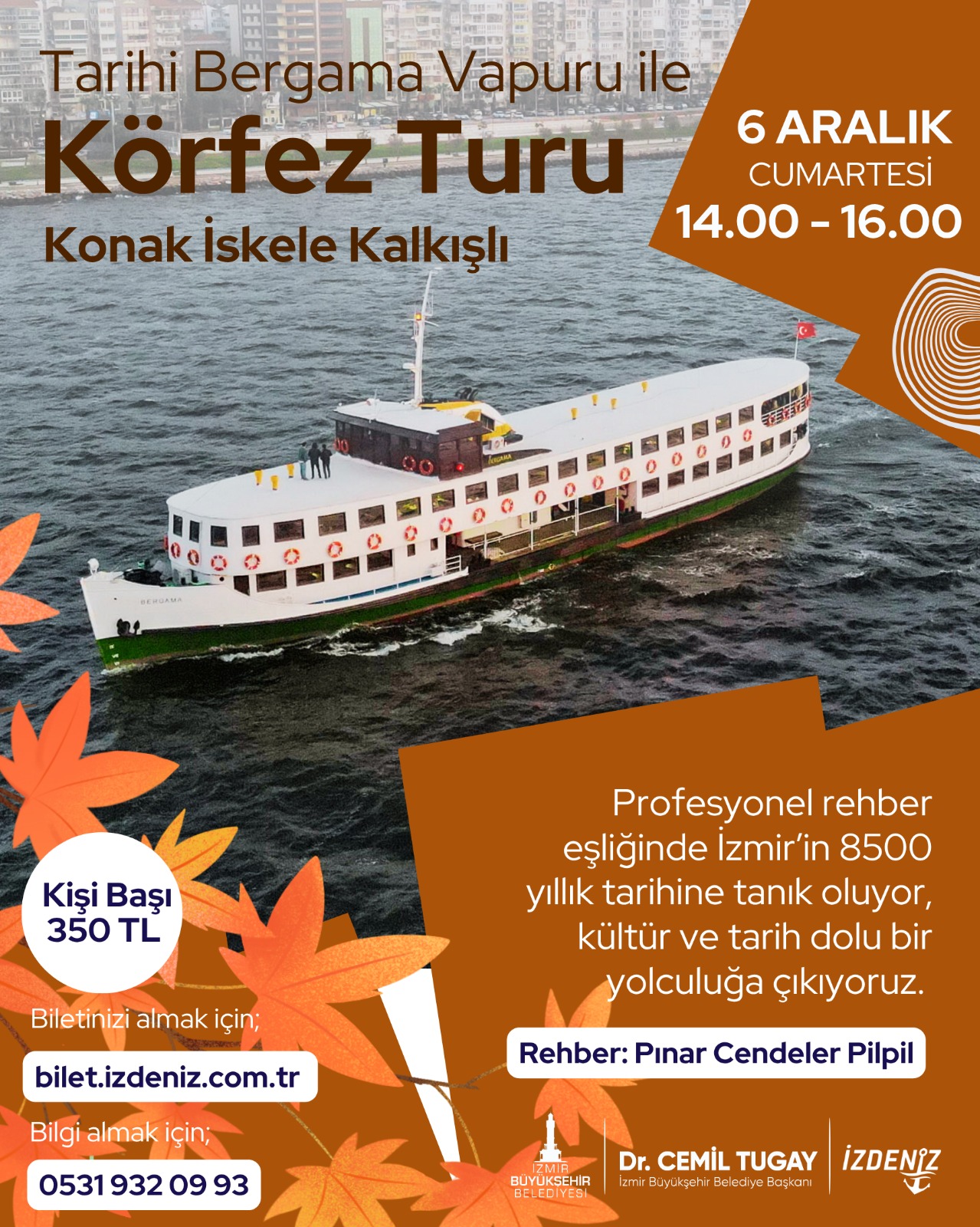 Bergama Vapuru ile Körfez Turu