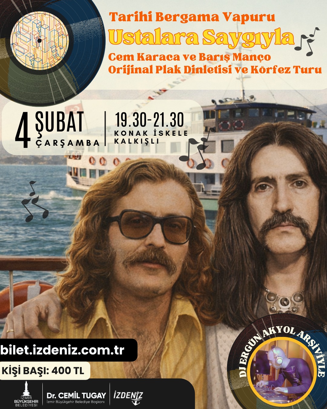 Ustalara Saygıyla: Barış Manço & Cem Karaca Anma Konseri